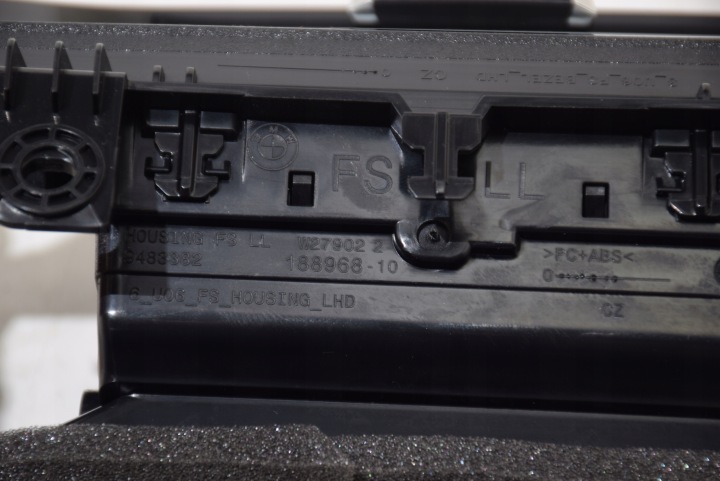 BMW X1 U11 2 PIÈCES U10 2 U06 GAUCHE GRILLE CONDUIT D'AIR CONDUCTEUR TABLEAU DE BORD INSTRUMENTATION