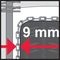 PEWAG SERVO RS 76 9MM 225/65 R16 SAMONAPINAJACE POUR MALO MIEJSCA NADKOLACH