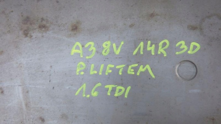 SILENCIEUX FINAL TUYAU ÉCHAPPEMENT AUDI A3 8V 3D 1.6 TDI 5Q0120J