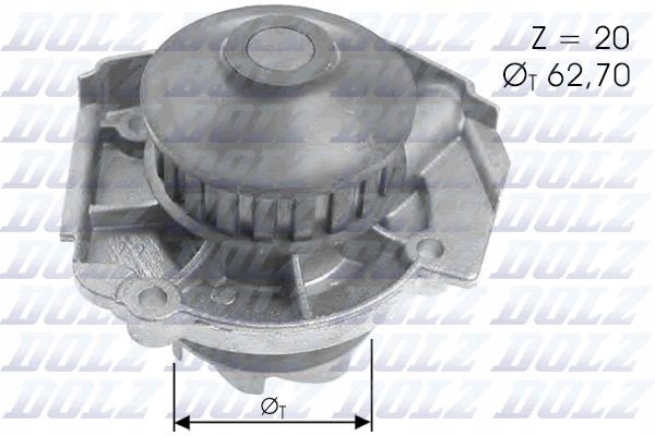 DOLZ S361 POMPES À EAU