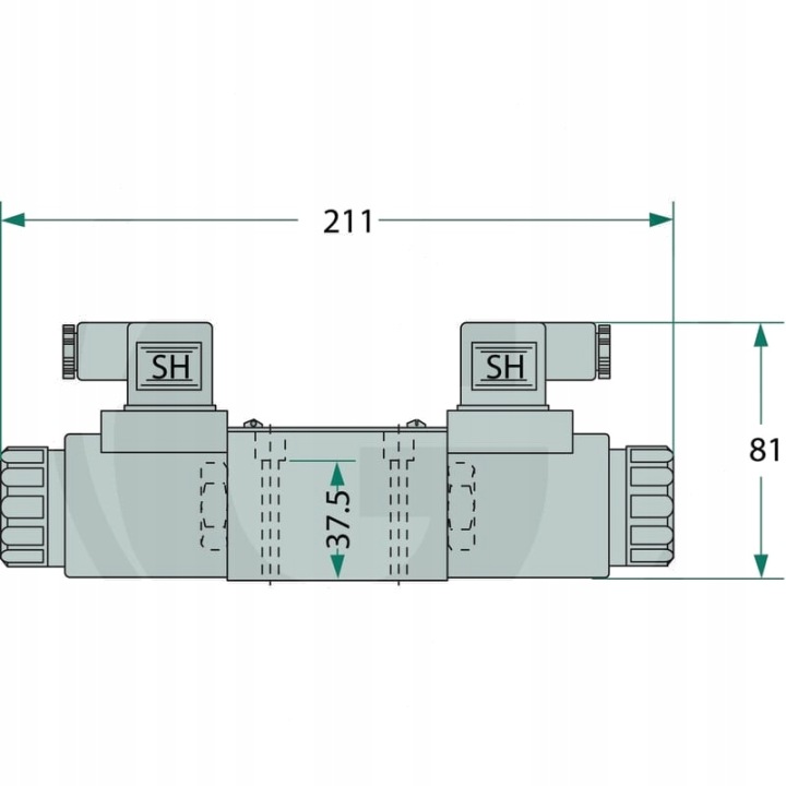 GRANIT SOUPAPE NG06-4/3-DROZNY E-24V-DC