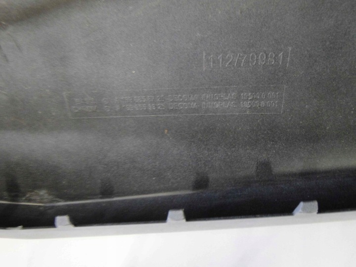 MERCEDES B W245 245 LIFT PARE-CHOCS AVANT PTS CHROME