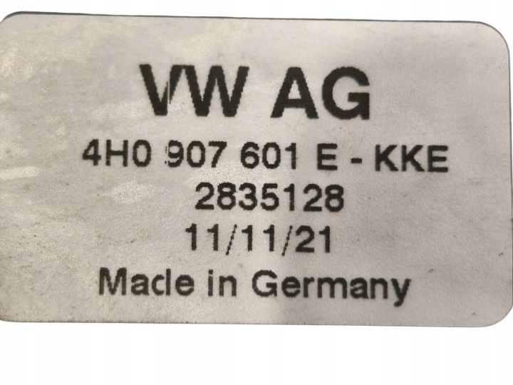 AUTRE CONTRÔLEURS AUDI A5 4H0907601E