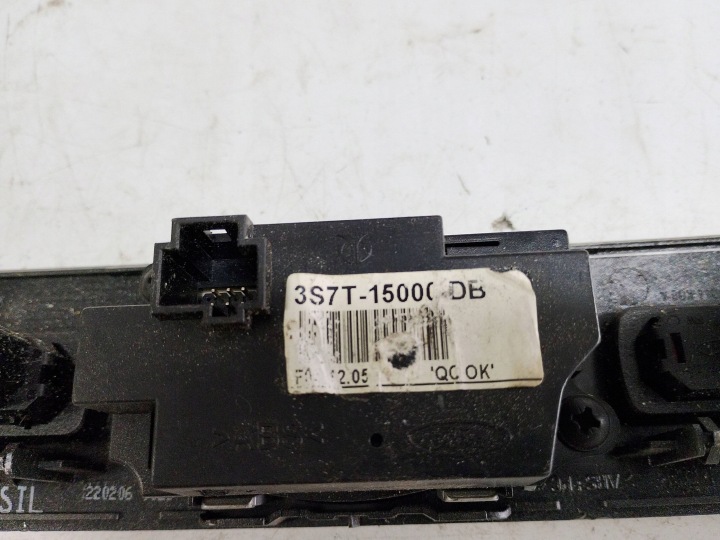 FORD MONDEO MK3 PANNEAU COMMUTATEUR FEUX D'URGENCE HORLOGE 3S7T-15000-DB