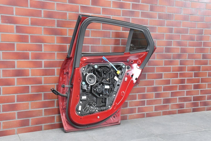 PORTES DROIT ARRIÈRE ARRIÈRE BMW 2 PIÈCES U10 FIRE RED METALLIC C68