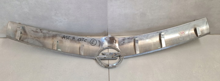 CHROME MOULURE LOGO CALANDRE GRILLE PARE-CHOCS OPEL ASTRA III H GTC ORIGINAL