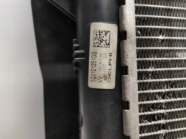 VOLKSWAGEN E-GOLF 2014 RADIATEUR ENSEMBLE