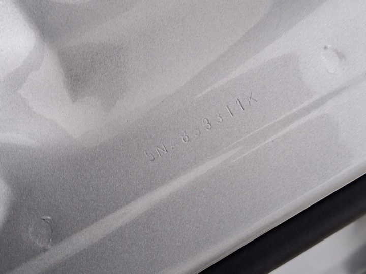 VW TIGUAN 5NA II PORTES GAUCHE ARRIÈRE GAUCHE ARRIÈRE MOULURE LA7W 5NA833311K