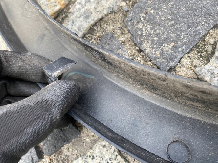 BMW X3 F25 MOULURE GARDE-BOUE GAUCHE ARRIÈRE 7210083 ORIGINAL