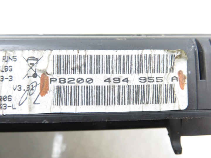 COMPTEUR RENAULT SCENIC II 1.5 DCI (JM1F) K9K 724 8200494955A