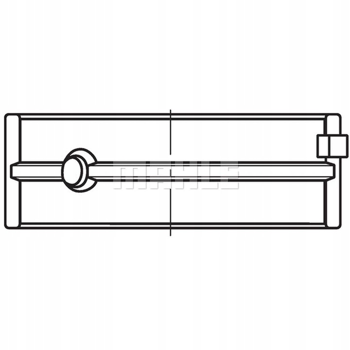 BLOQUE SILENCIOSO COJINETE DE EJE CIGÜEÑAL MAHLE 001 HL 20044 000 