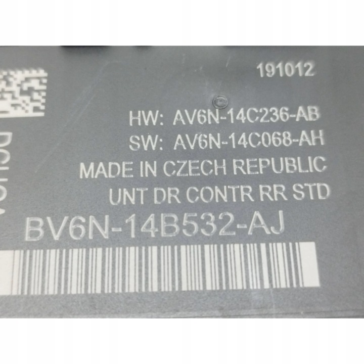 2013 FORD FOCUS MODULE PORTES 96N14B532AJ