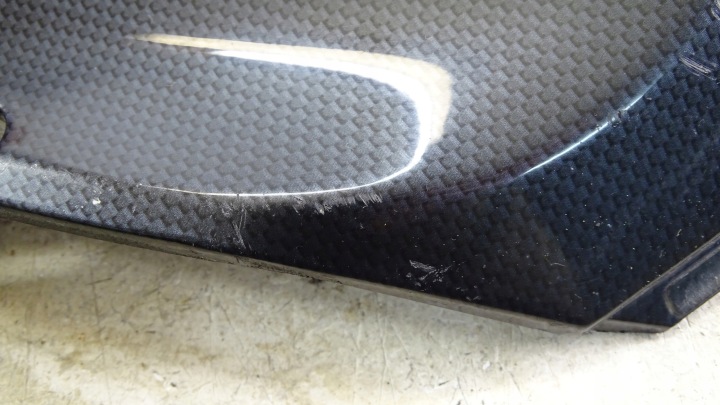 P921 YAMAHA YZF R1 RN04 REMPLISSAGE DÉFLECTEUR D'AIR PROTECTION 4XV-2837L-00