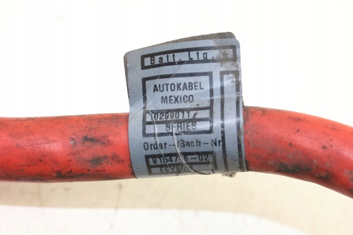 2008 BMW X5 E70 SERRE-CÂBLE POSITIVE 9154716