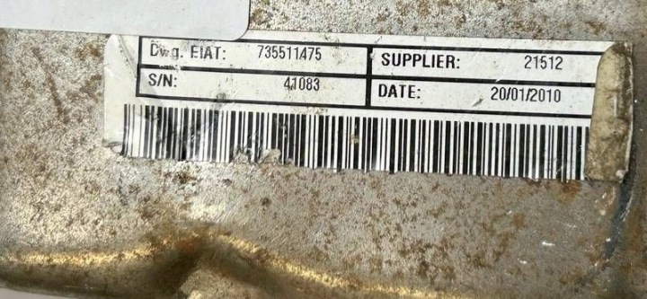 735511475 28160372 COLONNE DIRECTION POMPE ÉLECTRIQUE FIAT 500 07R