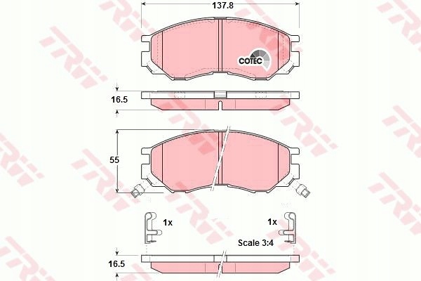 ZAPATAS HAM. MITSUBISHI P. PAJERO 94- Z SENSOR 