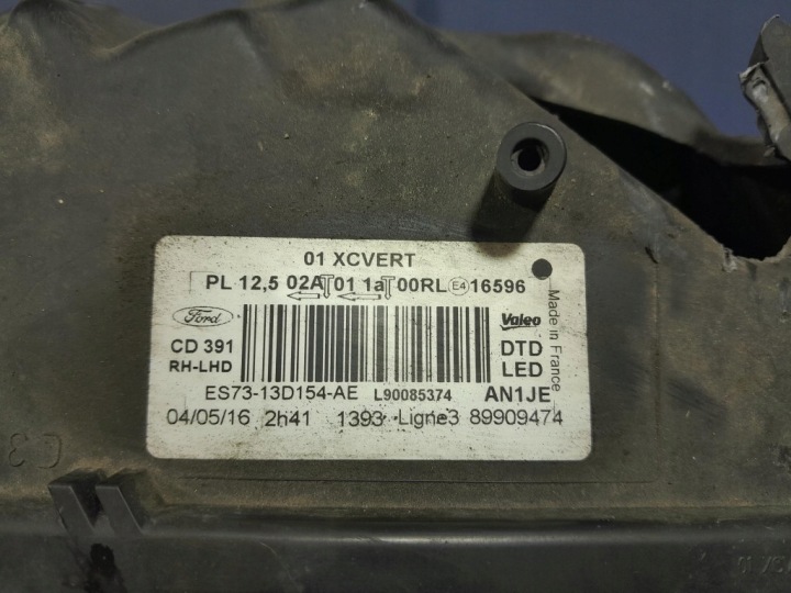 FORD MONDEO MK5 PROJECTEUR DROIT PHARE AVANT ES73-13D154-AE
