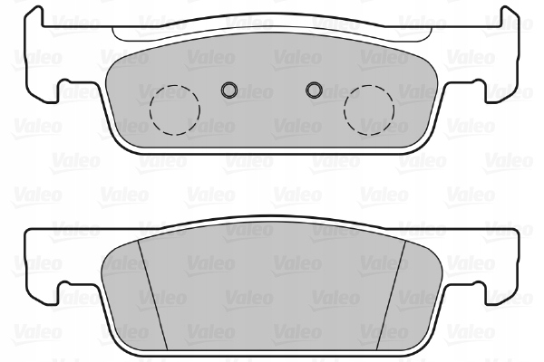 ZAPATAS DE FRENADO VALEO 601345 