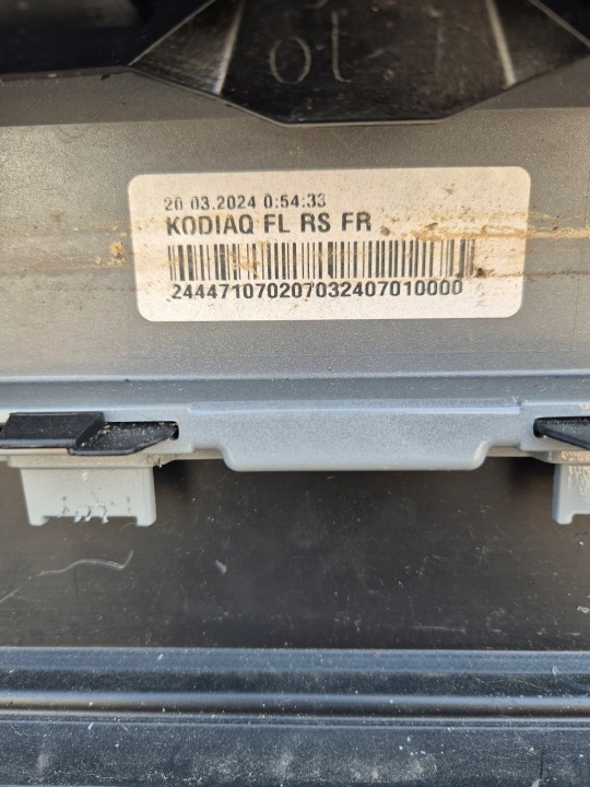 SKODA KODIAQ 565 RS LIFT PARE-CHOCS AVANT 565807221 M ORIGINAL SUPER ÉTAT