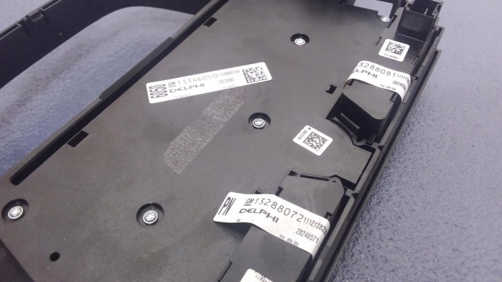 OPEL ASTRA J PANNEAU COMMUTATEUR RADIO NAVIGATION 13346050