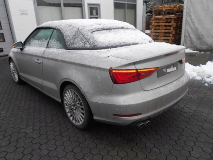 AUDI A3 CABRIO ARRIÈRE PARE-CHOCS ARRIÈRE COUVERCLES DE COFFRE COUVERCLES DE COFFRE 8V 8V7 8V0 2Z2Z LX7Q LOT