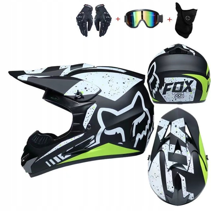 CASCO PARA MOTOCICLETA OFF-ROAD ENDURO MOTOCROSS M 