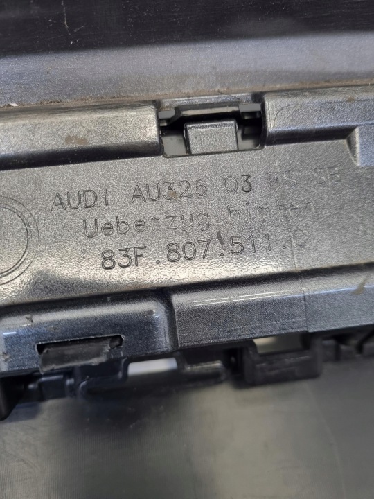 AUDI RSQ3 RSQ3 83F PARE-CHOCS ARRIÈRE ARRIÈRE