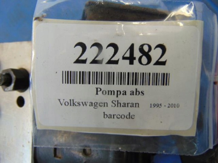 VOLKSWAGEN SHARAN 1.9D POMPE ABS 7M3614111