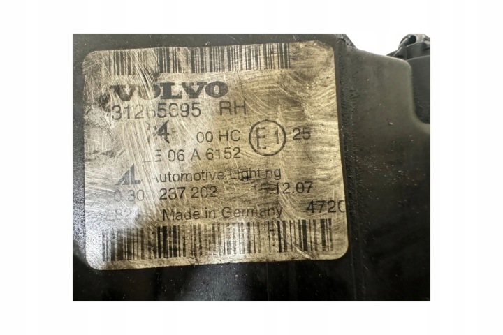 PROJECTEUR VOLVO V50 31265695