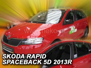 PARE-SOLEIL HEKO CONVIENT VERS SKODA RAPID SPACEBACK 12-19