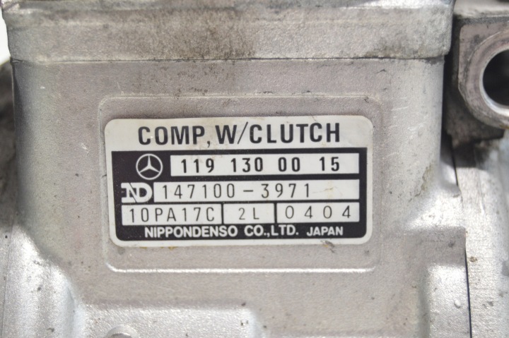 COMPRESSEUR DE CLIMATISATION MERCEDES 500SL R129 SL500 1191300015