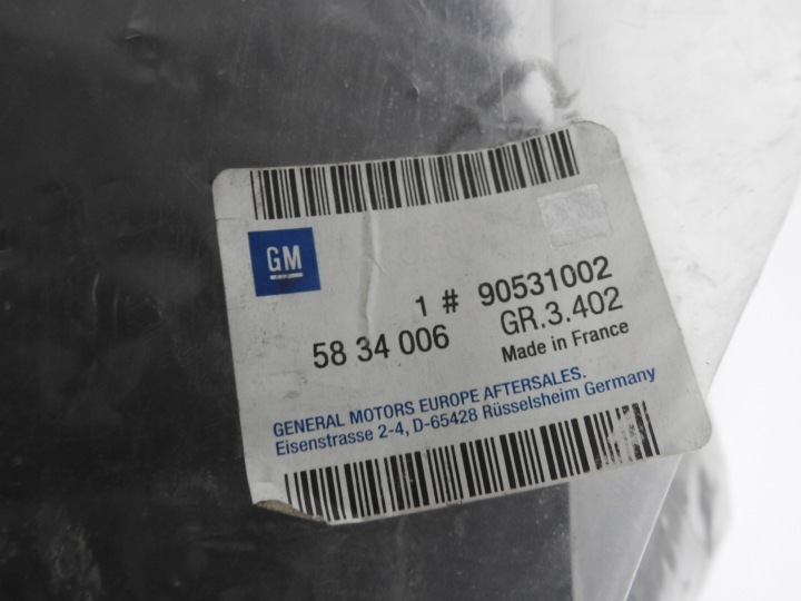 CHÂSSIS FILTRE AIR OPEL ASTRA G 90531002