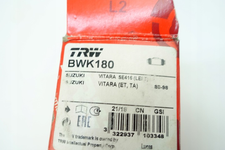 PISTON DE FREIN BWK180