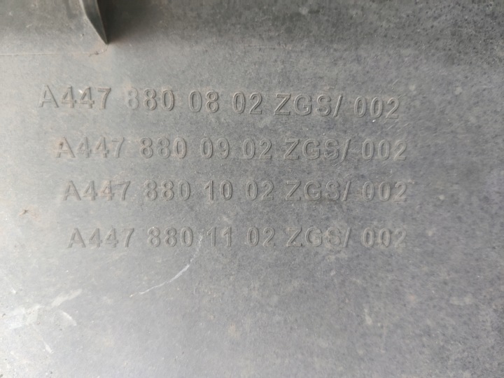 PARE-CHOCS AVANT MERCEDES W447 V CLASSE LIFT