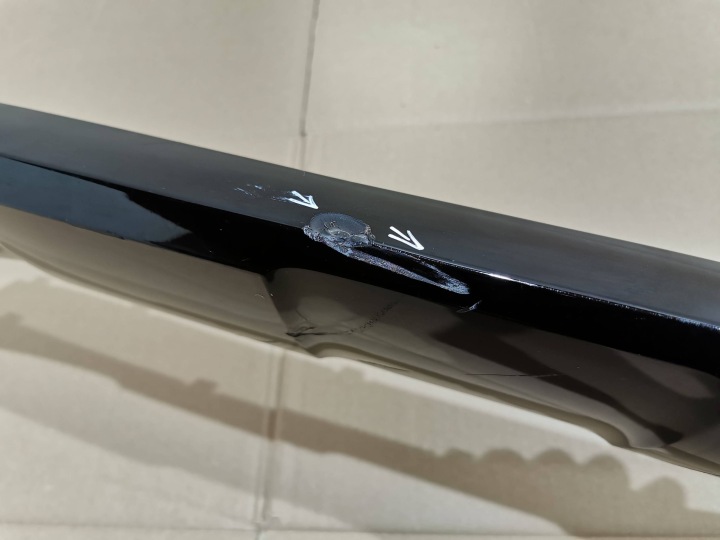 MERCEDES GLA I W156 AMG 13- MOULURE SPOILER DOUBLURE AVANT A1568852325