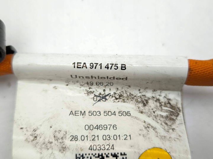 VOLKSWAGEN ID.3 2021 CÂBLE HAUTE TENSION