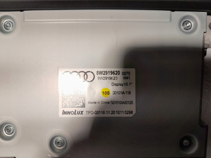 AUDI A4 B9 LIFT BERLINE ÉCRAN MONITEUR CENTRAL NAVIGATION 8W2919620