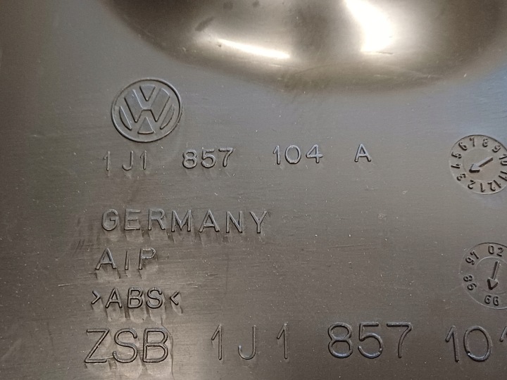 VW GOLF 4 IV 97- BOÎTE À GANTS PASSAGER 1J1857104A