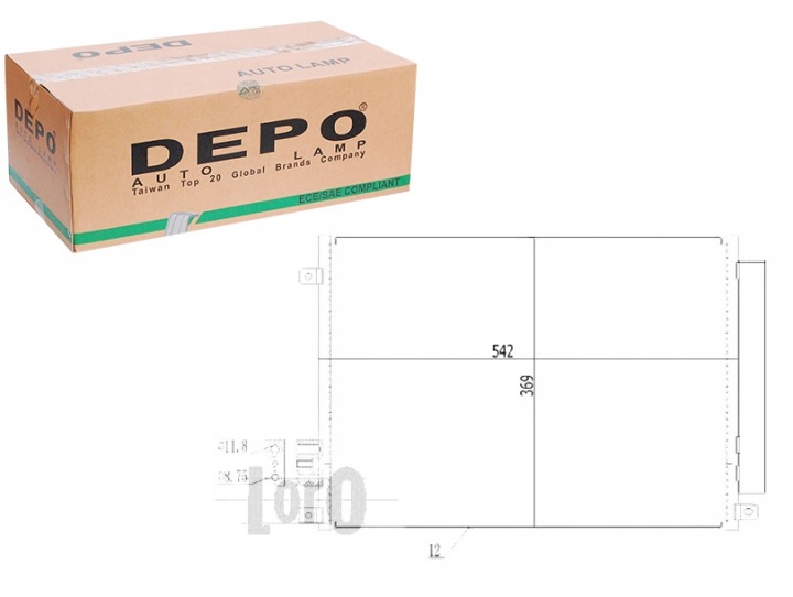 DÉSHYDRATEUR FIAT 500 016-016-0026/ABA
