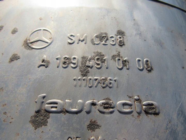 SILENCIEUX ÉCHAPPEMENT MERCEDES-BENZ A W169 169 A1694910100