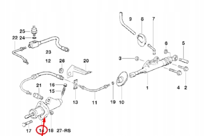 SERVOMOTEUR ADHÉRENCE BMW 3 E36 21521159045 1159045 2.5 ESSENCE NEUF ORIGINAL