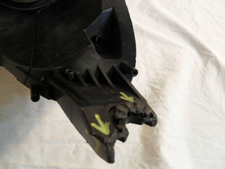PROJECTEUR AVANT CÔTÉ GAUCHE CITROEN DS3 9673814980