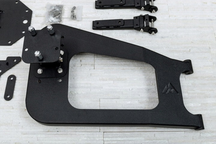JEEP WRANGLER JK 2007-2018 RENFORCÉ POIGNÉE ROUES DE RÉSERVE