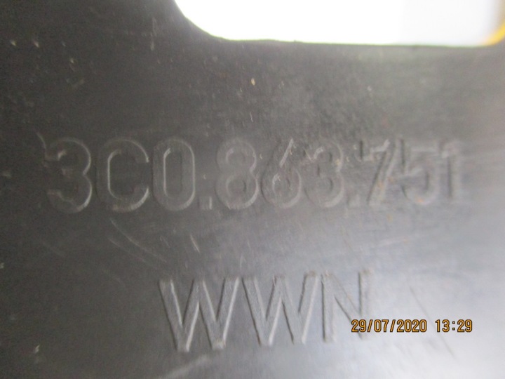 VW PASSAT B7 CANAL FILS 3C0863751