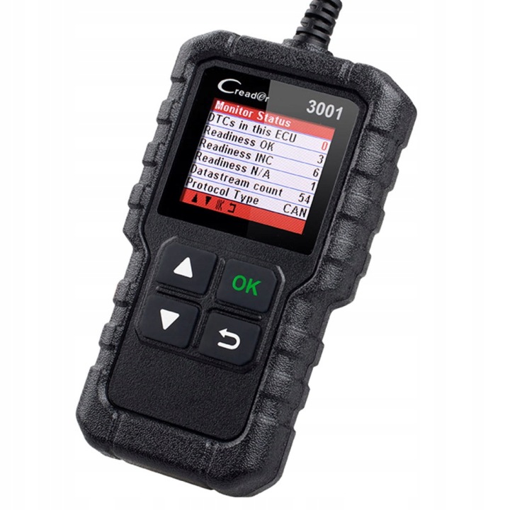 CR-3001 INTERFACE SKANER ERREURS KASOWANIE OBD-2