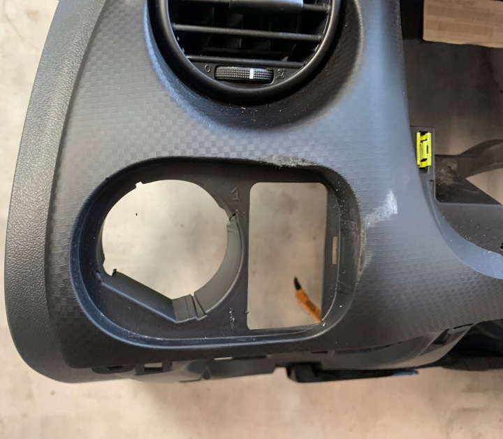 PLANCHE COCKPIT CONSOLE SEAT ALTEA TOLEDO 3 5P0857067 FAK VA