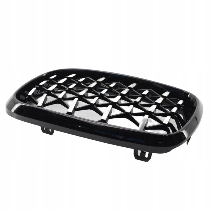 AVANT GRILLE GRILLE DE RADIATEUR 51117294486 51117294485 51137316062 NOIR I ARGENTÉ