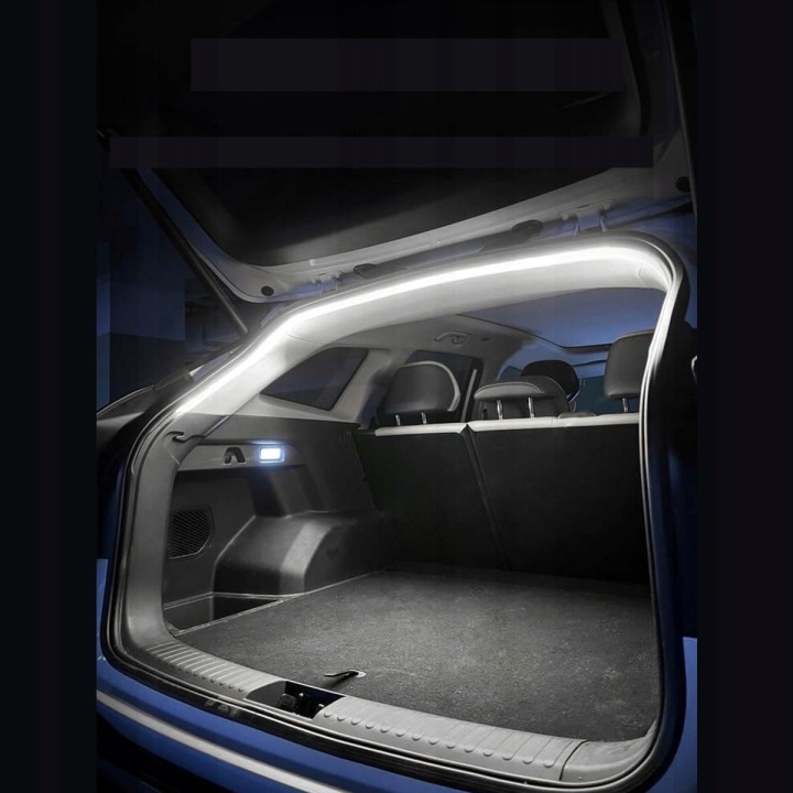 AUTOMATIQUE BANDE LED VERS INTÉRIEUR VOITURES BLANC 12V 20W VERS COUVERCLES DE COFFRE 4M