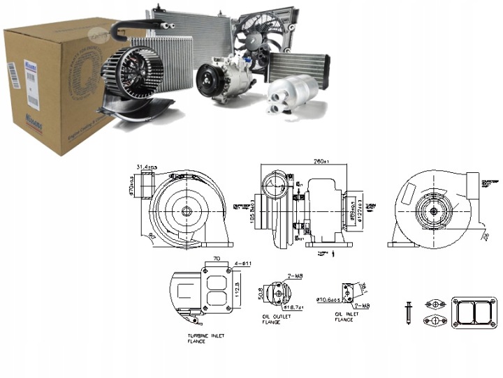 NISSENS 93294 TURBOCOMPRESSEUR