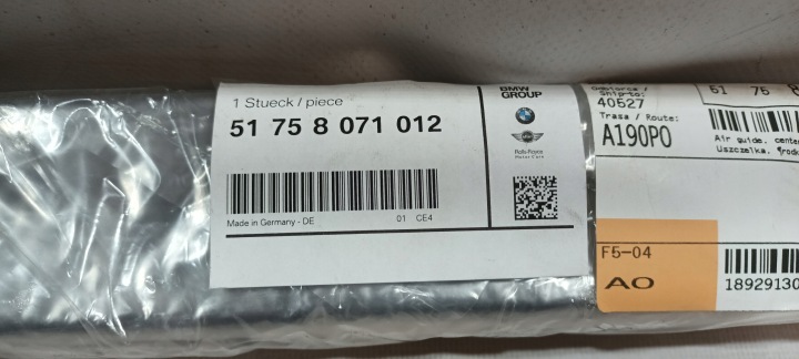 CÂBLE COUVERCLES MOTEUR BMW 7 F01